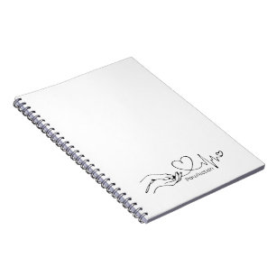 Pawfection One-Line Art – Minimalist Dog Lover Notebook