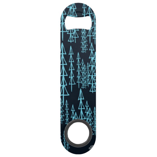 pawley night forest bottle opener (Back)