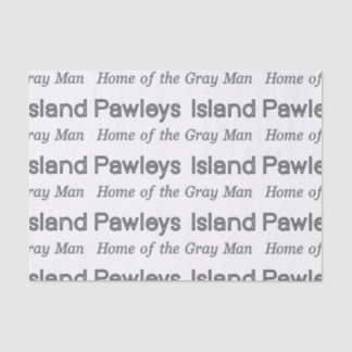 Pawleys Island Grey Man Tissue Paper