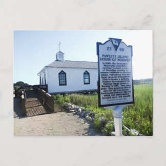 Pawleys Island, SC Community Chapel Postcard