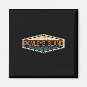 Pawleys Island South Carolina Distressed Magnet