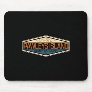 Pawleys Island South Carolina Distressed Mouse Pad