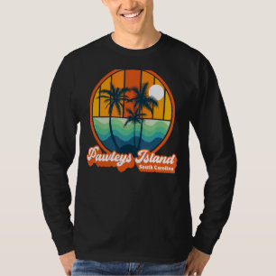Pawleys Island South Carolina Summer 90s Beach Sou T-Shirt