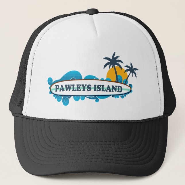 Pawleys Island. Trucker Hat (Front)