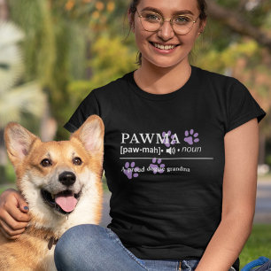 Pawma - Customisable Definition - Doggie Grandma T-Shirt
