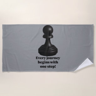 Pawn Beach Towel