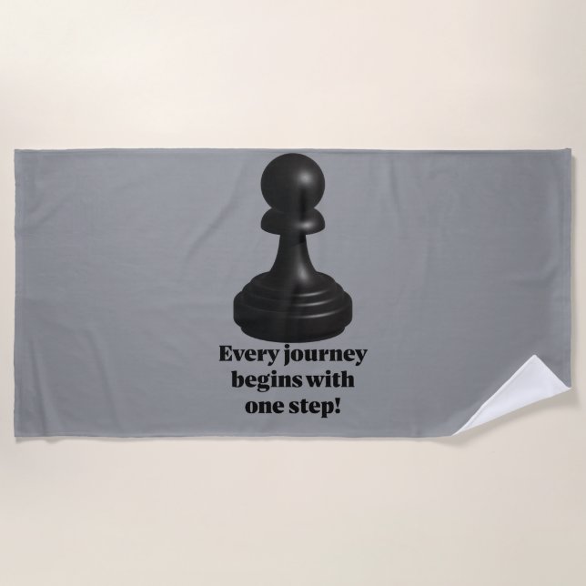 Pawn Beach Towel (Front)