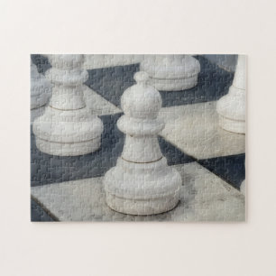 Pawn Chess Game Close Up Puzzle Art
