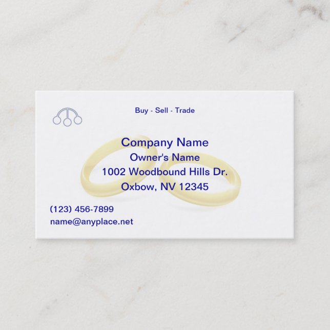 Pawn Shop Business Card (Front)