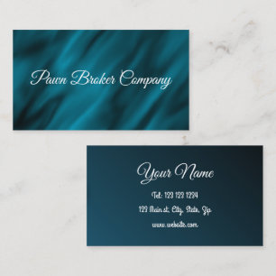 Pawn Shop Buy, Sell, Loan & Mortgage Personalised  Business Card
