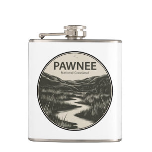 Pawnee National Grassland Colorado Stream Hip Flask