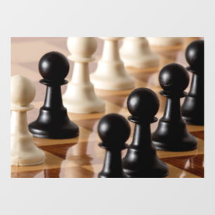 Pawns on Chess Board