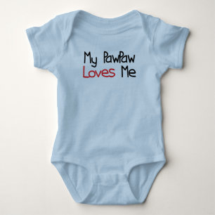 PawPaw Loves Me Baby Bodysuit