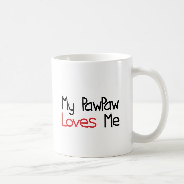 PawPaw Loves Me Coffee Mug (Right)