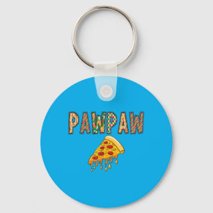 Pawpaw Of The Birthday Boy Girl Pizza Lover Family Key Ring
