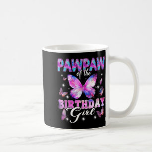 Pawpaw of The Birthday Girl Butterfly Family Coffee Mug