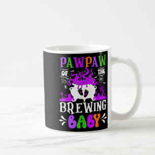 Pawpaw Of The Brewing Baby Grandpa To Be Halloween Coffee Mug