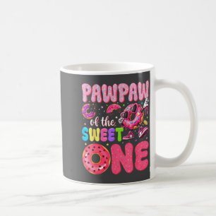 Pawpaw Of The Sweet One 1st Birthday Donut Bday Pa Coffee Mug