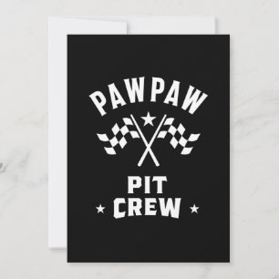 PawPaw Pit Crew Thank You Card