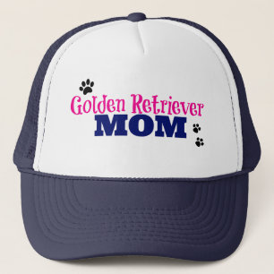 Pawprint Golden Retriever Mum Trucker Hat