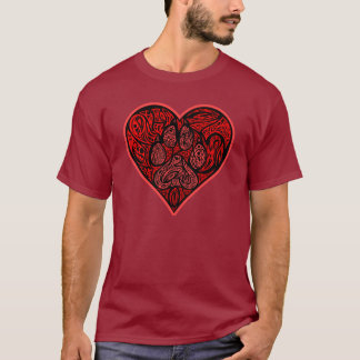 Pawprint Heart Shirt
