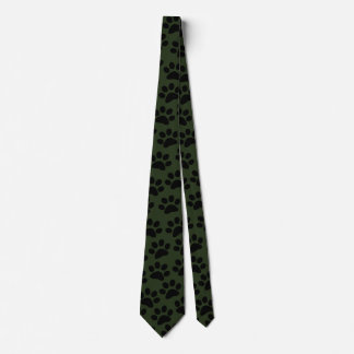 PAWPRINTS colour (puppy dog paw prints) ~~ Tie