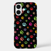 Pawprints Design iPhone Case