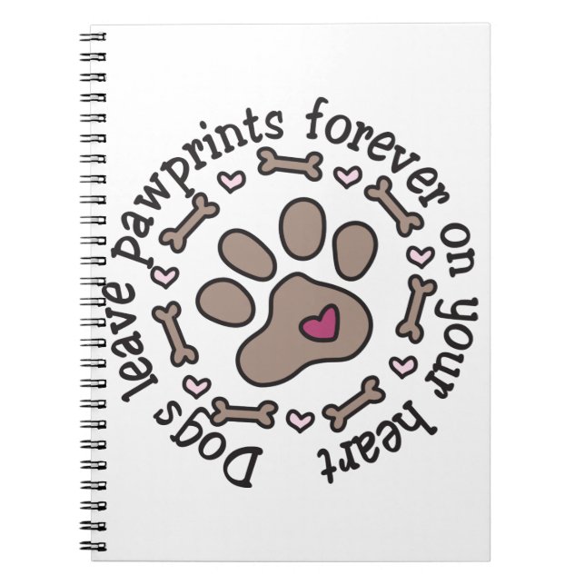 Pawprints Notebook (Front)