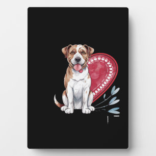 Pawprints on My Heart Dog Plaque