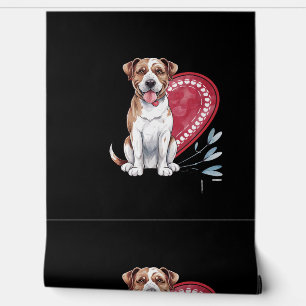 Pawprints on My Heart Dog Wallpaper