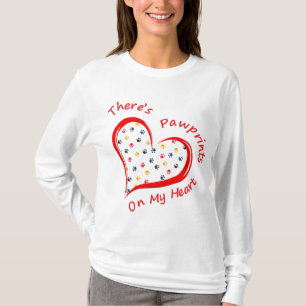 Pawprints on my Heart T-Shirt