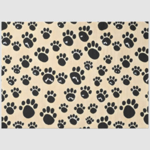 Pawprints Tissue Paper