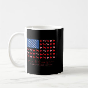 Paws And Es Forever Goldendoodle Usa Flag 4th Of Coffee Mug