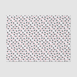 Paws and Hearts Tissue Paper