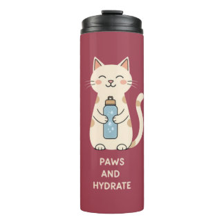 Paws and Hydrate Thermal Tumbler