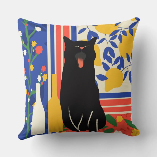 Paws and Patterns Cushion (Back)