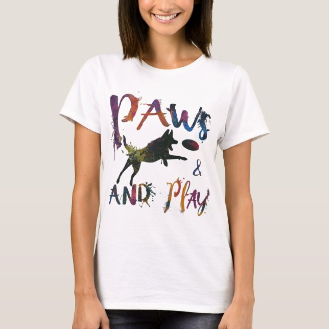 PAWS AND PLAY T-Shirt (Front)