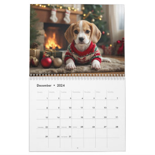 Paws and Playfulness: 2024 Puppy Calendar