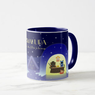 Paws and Purity: Edneko's Kamakura Festivity with  Mug