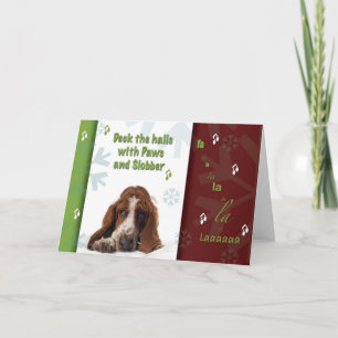 Paws and Slobber Holiday Card