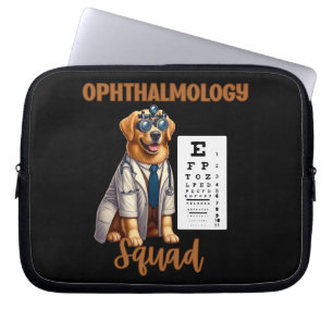 Paws and Vision Animal Ophthalmology Squad Laptop Sleeve