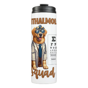 Paws and Vision Animal Ophthalmology Squad Thermal Tumbler