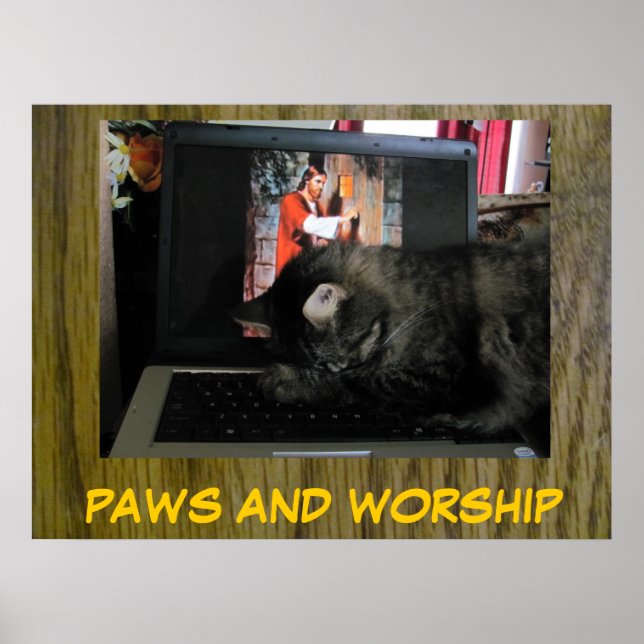 Paws and worship poster (Front)