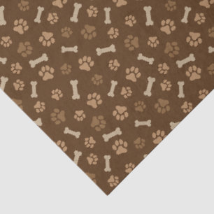 Paws & Bones – Dog Lover Pattern Tissue Paper