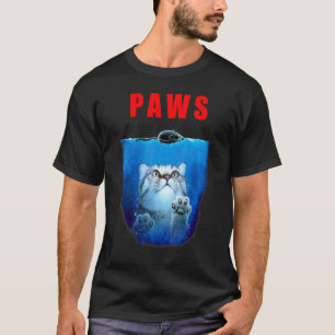 Paws Cat And Mouse Cute Kitten Cat Parody Costume T-Shirt