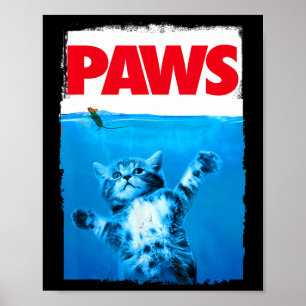 Paws Cat And Mouse Top  Poster