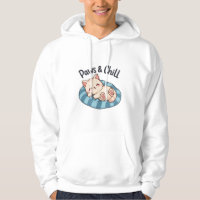 Paws & Chill Cat Nap Illustration Cartoon