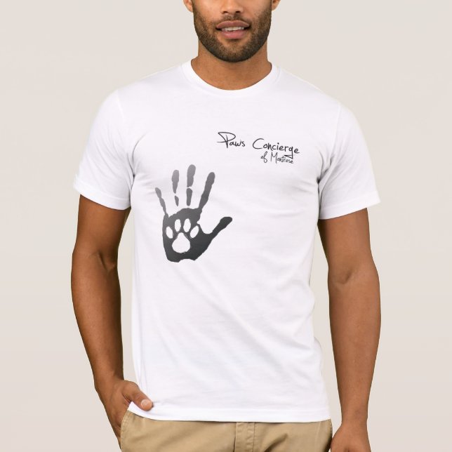 Paws Concierge "High Paw" T-Shirt (Front)