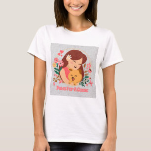 Paws For A Cause: Breast Cancer Awareness T-Shirt