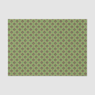 Paws-for-Giving Gift Wrap - Mustard/Multi Tissue Paper